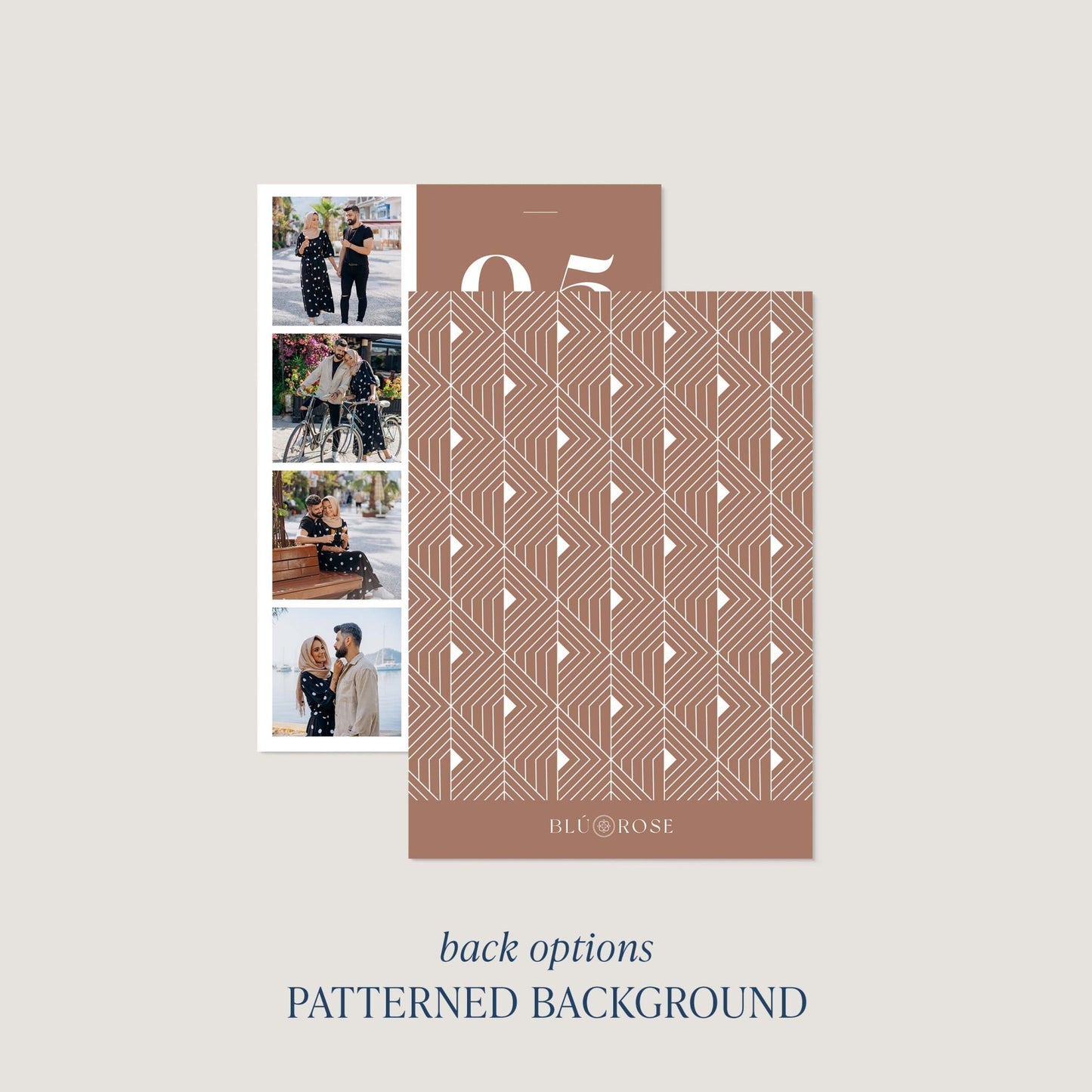 Photo Strip Save the Dates - Blú Rose
