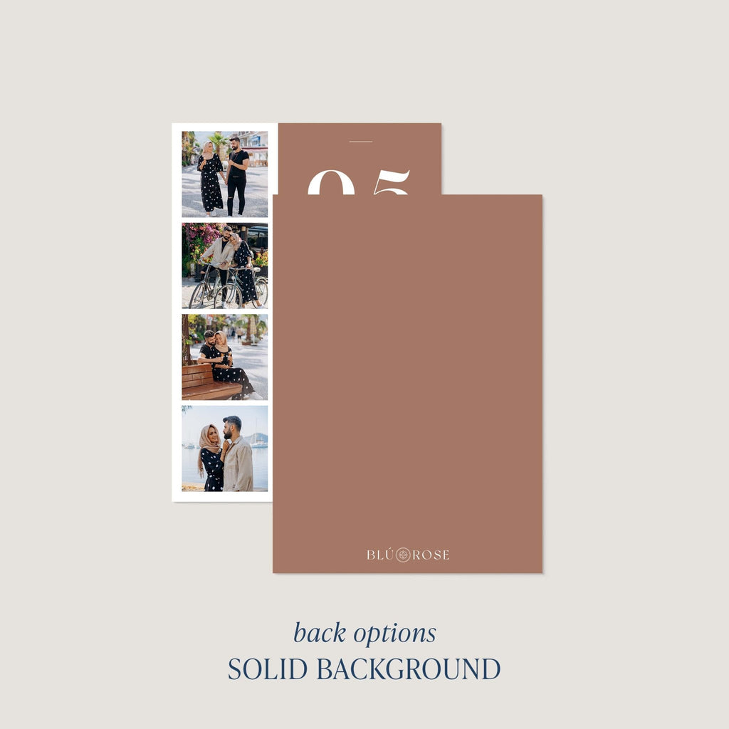 Photo Strip Save the Dates - Blú Rose