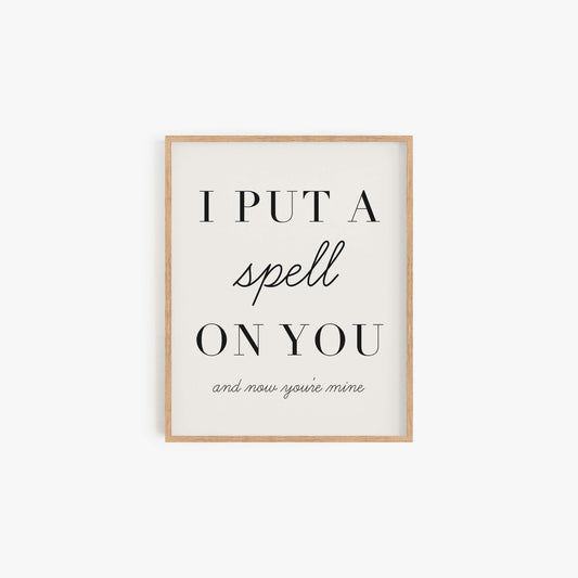 Put A Spell On You Art Print - Blú Rose