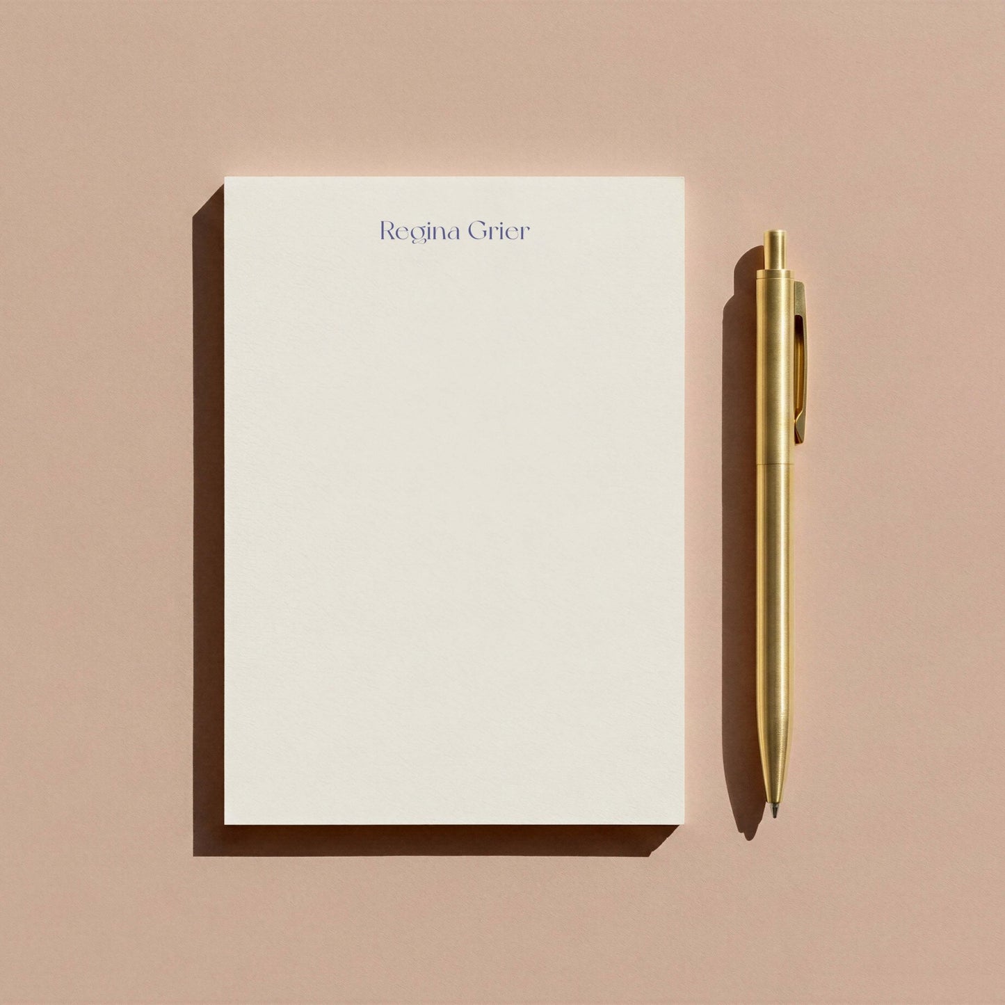 Regina Personalized Notepad - Blú Rose