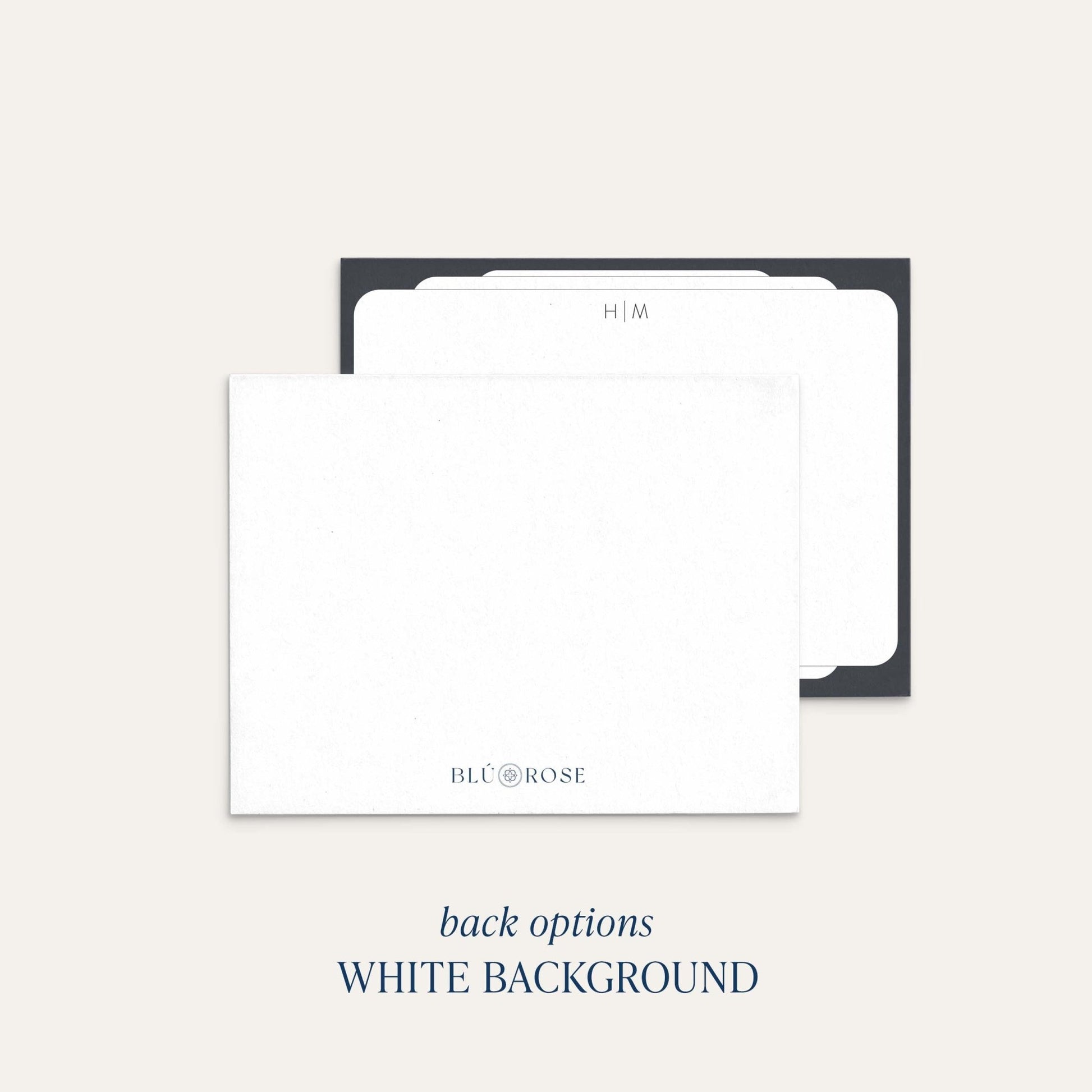 Retro Frame Notecards - Blú Rose
