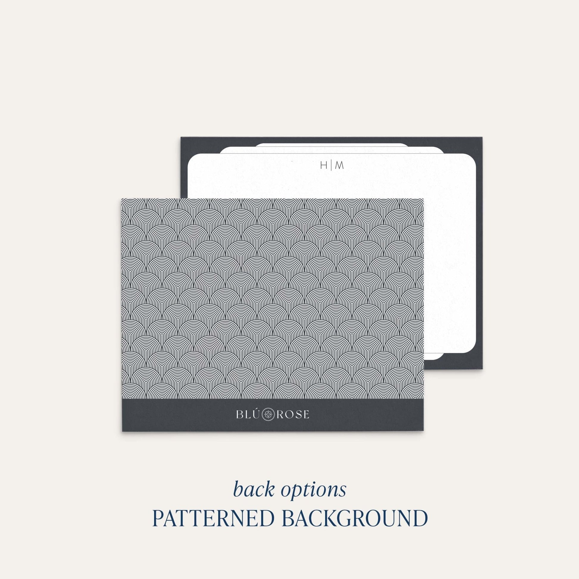 Retro Frame Notecards - Blú Rose
