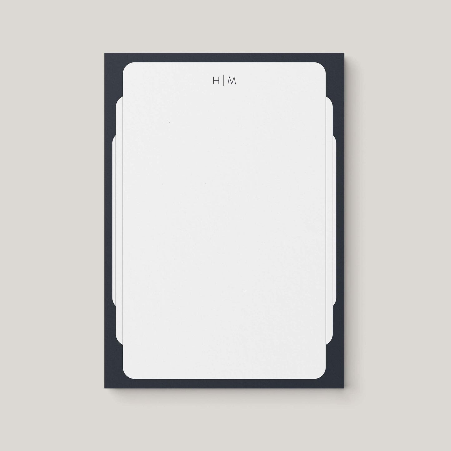 Retro Frame Personalized Notepad - Blú Rose