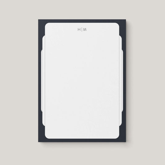 Retro Frame Personalized Notepad - Blú Rose
