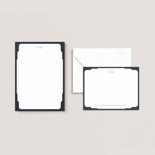Retro Frame Stationery Set - Blú Rose