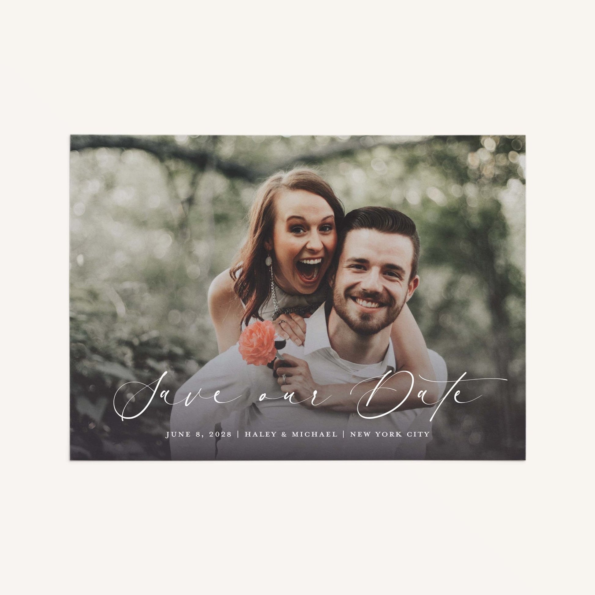Romantic Script Save the Dates - Blú Rose