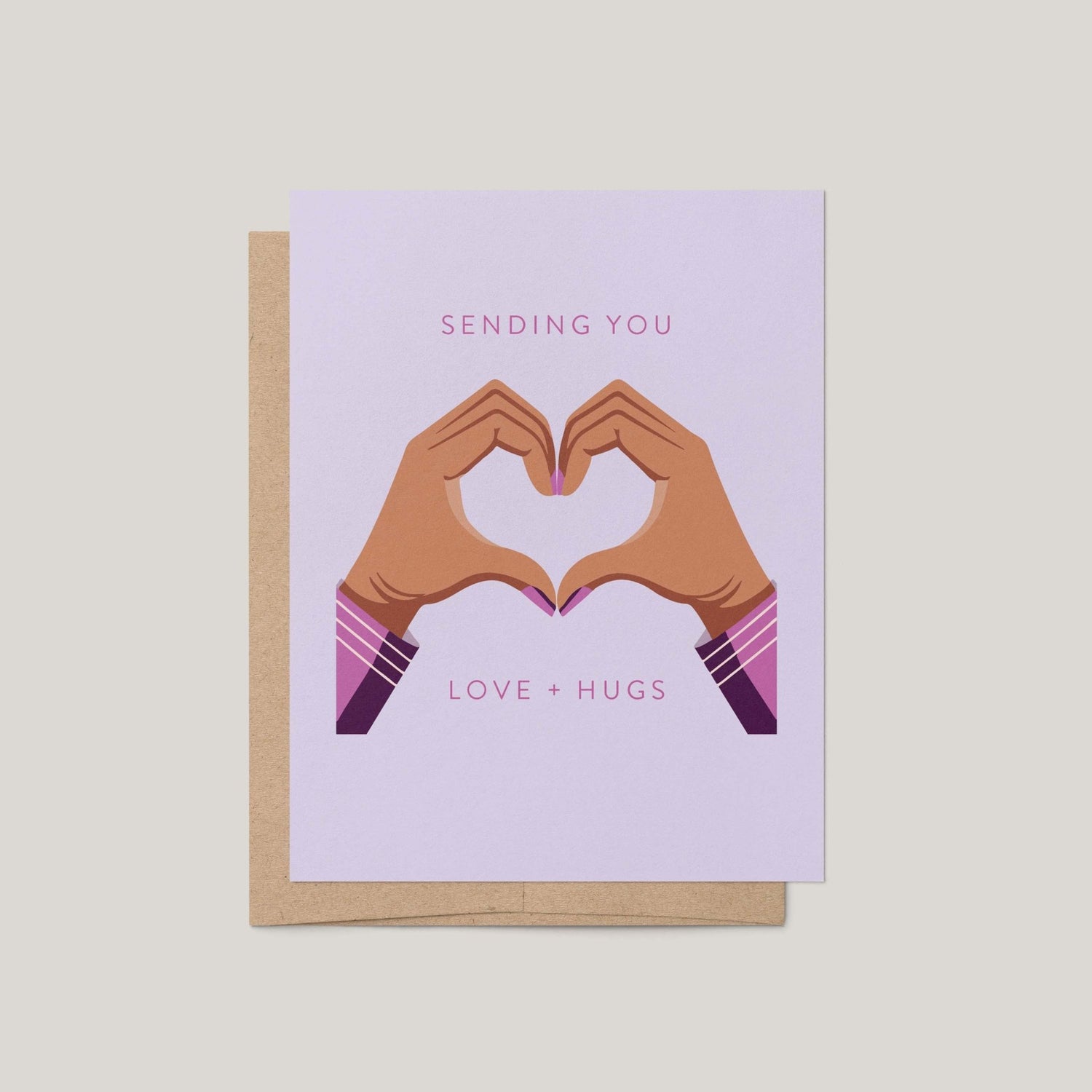 Sending You Love + Hugs Greeting Card - Blú Rose