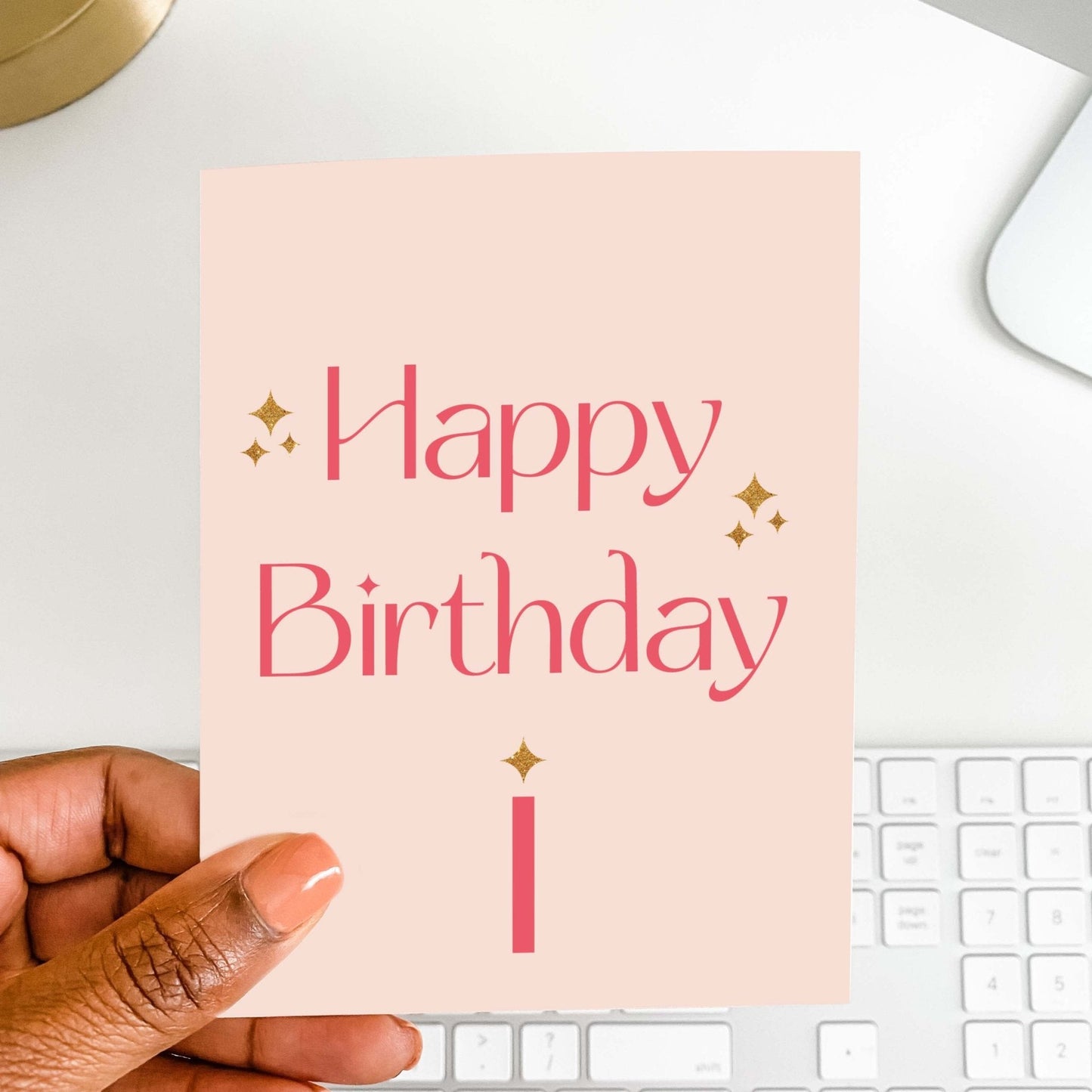 Sparkle Birthday Card - Blú Rose