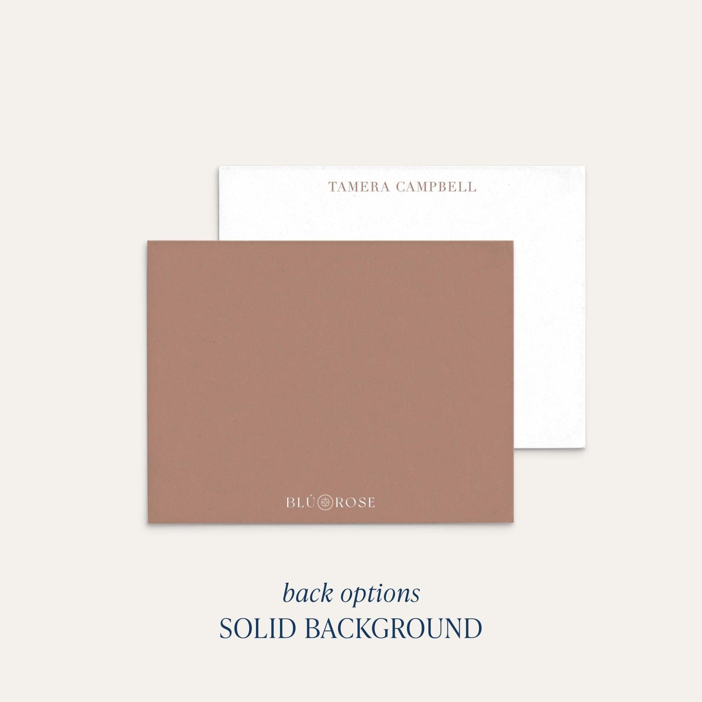 Tamera Notecards - Blú Rose