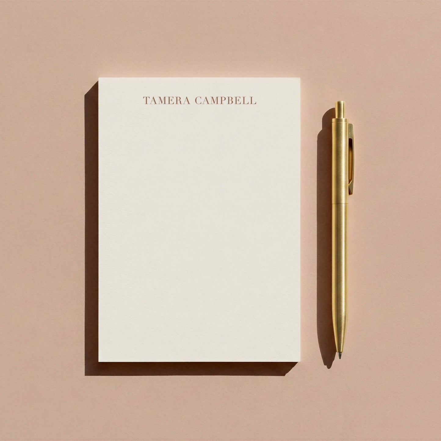 Tamera Personalized Notepad - Blú Rose