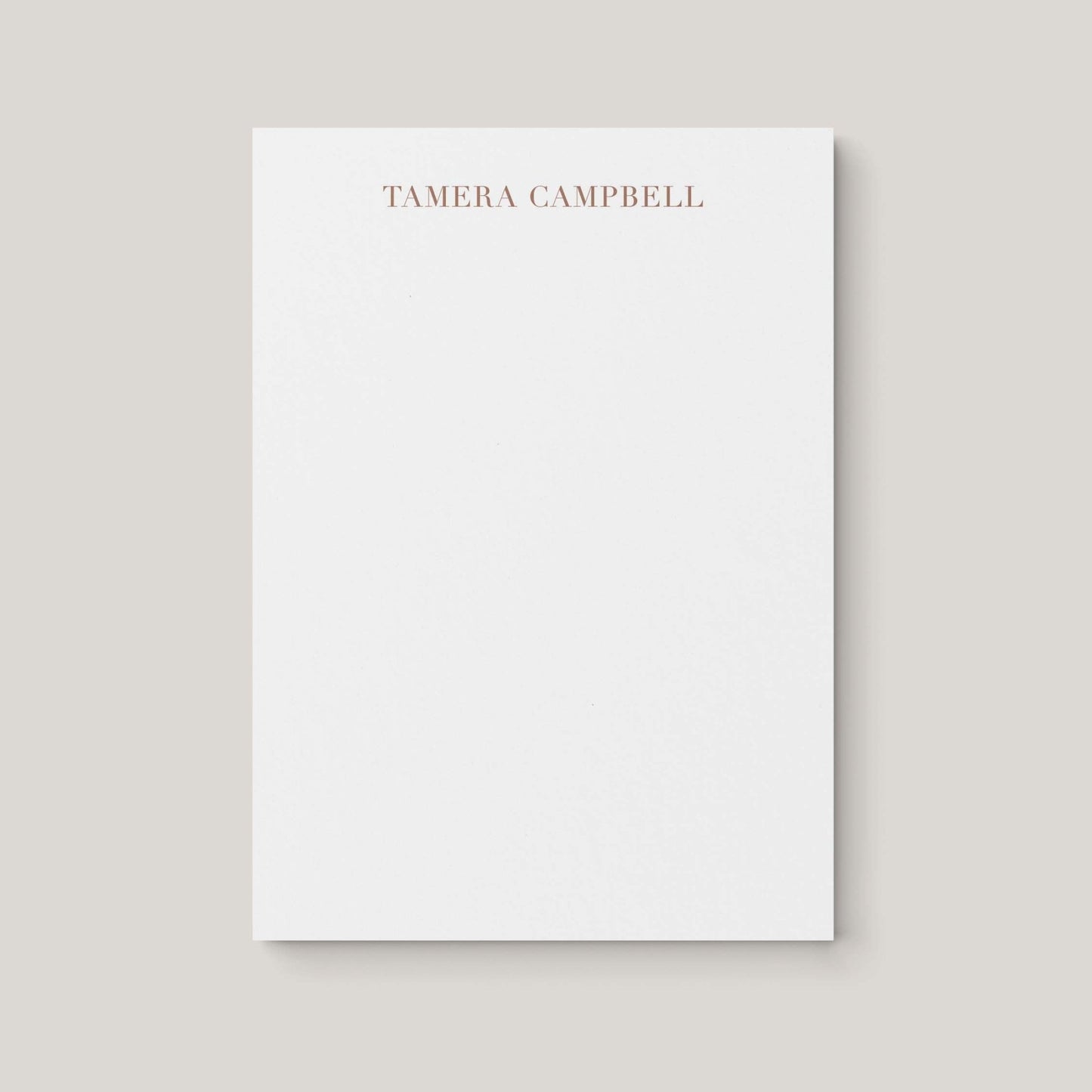 Tamera Personalized Notepad - Blú Rose