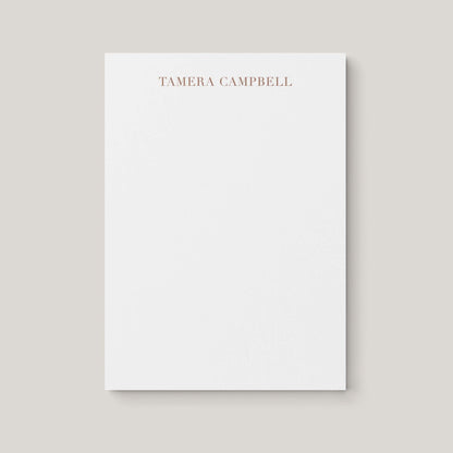 Tamera Personalized Notepad - Blú Rose