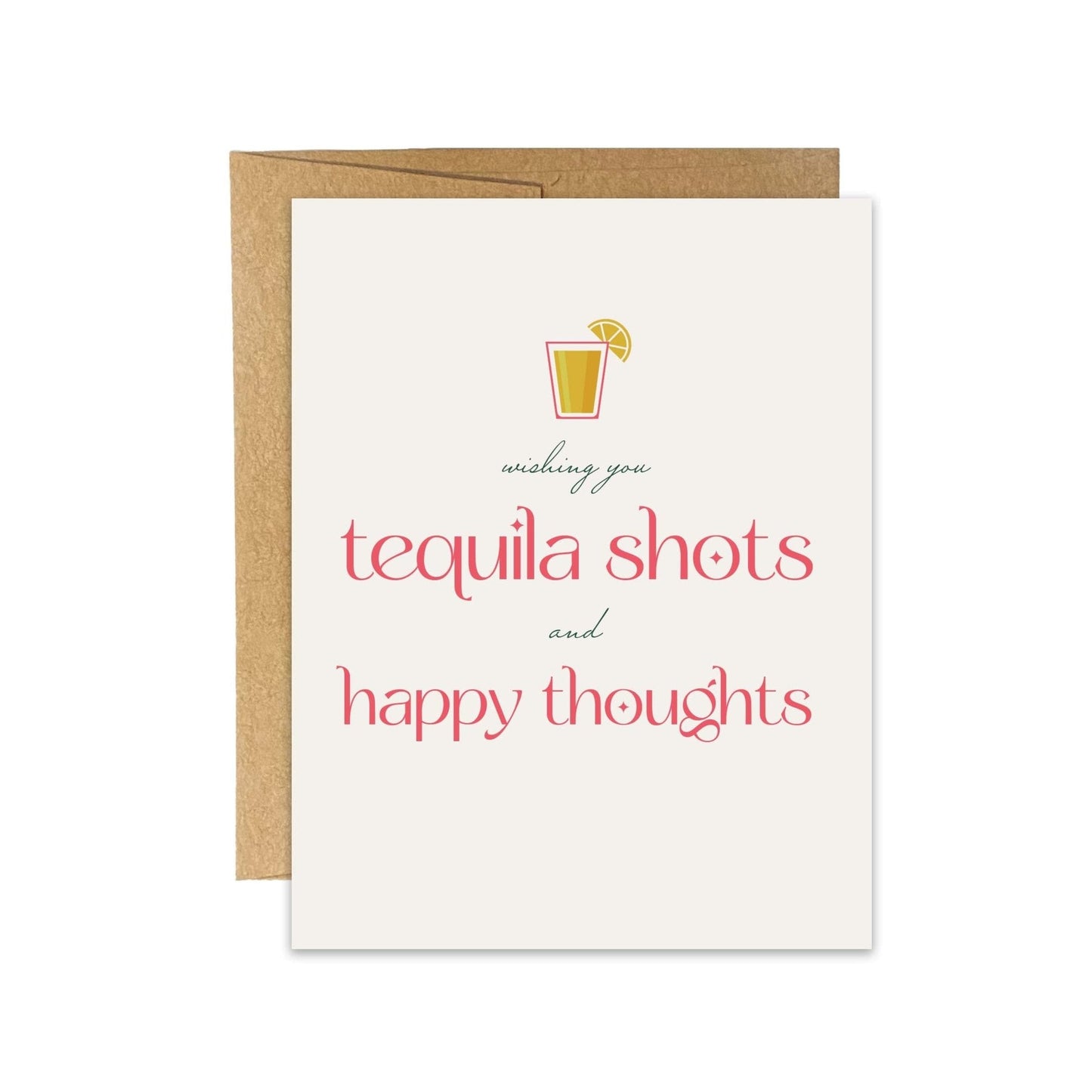 Tequila Shots Birthday Card - Blú Rose