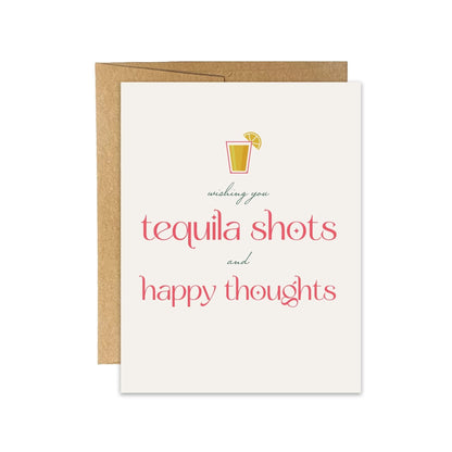 Tequila Shots Birthday Card - Blú Rose