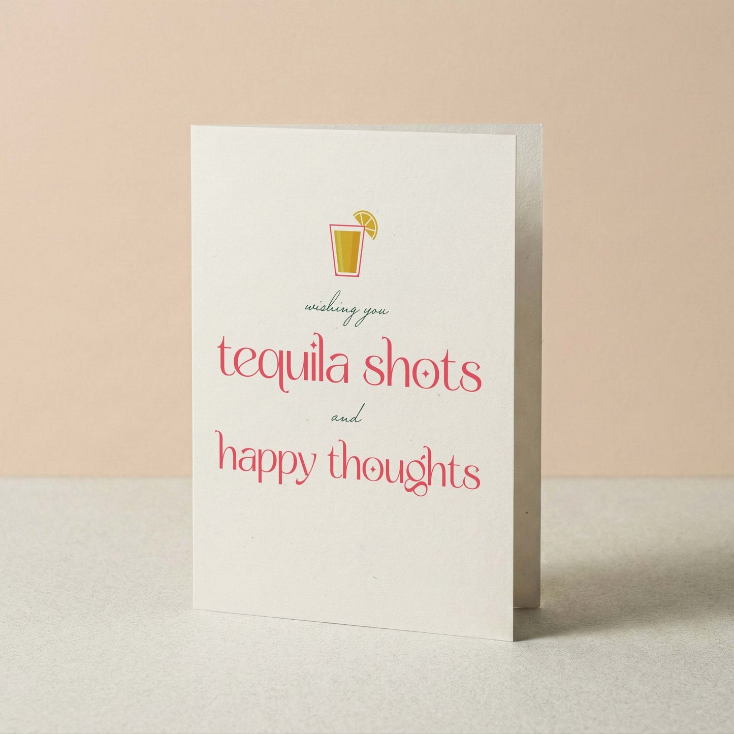 Tequila Shots Birthday Greeting Card - Blú Rose