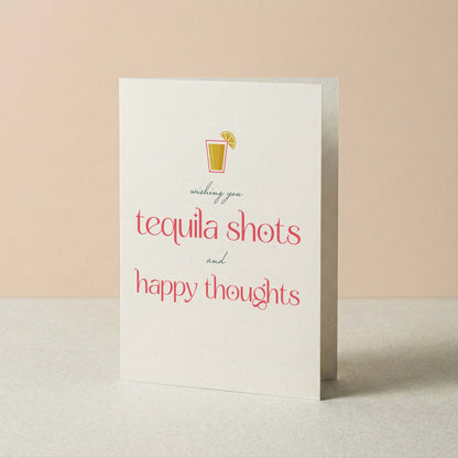 Tequila Shots Birthday Greeting Card - Blú Rose
