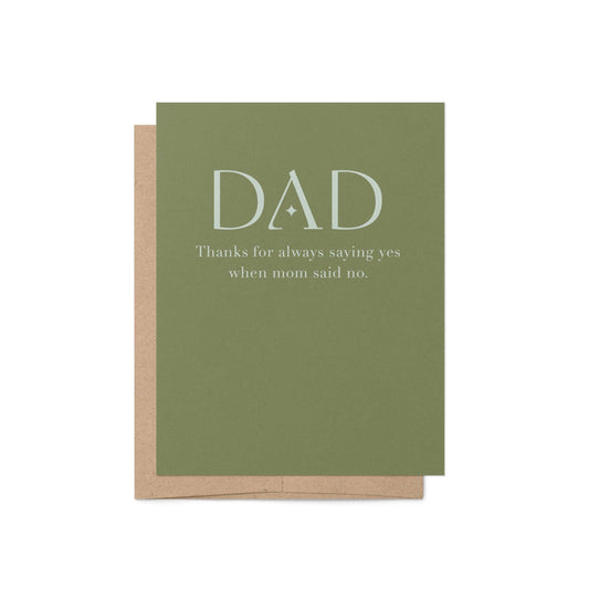Thanks for Saying Yes Greeting Card - Blú Rose
