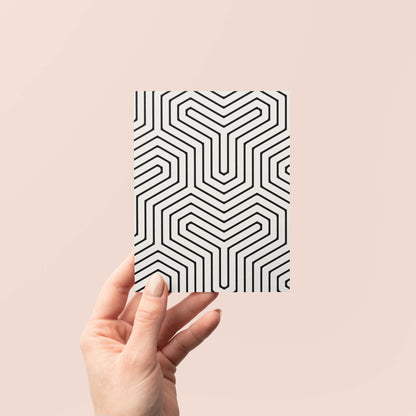 The Labyrinth Greeting Card - Blú Rose