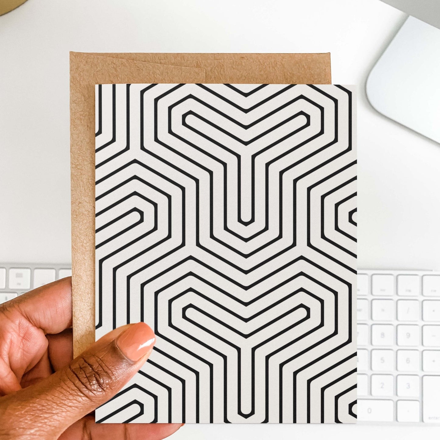 The Labyrinth Greeting Card - Blú Rose