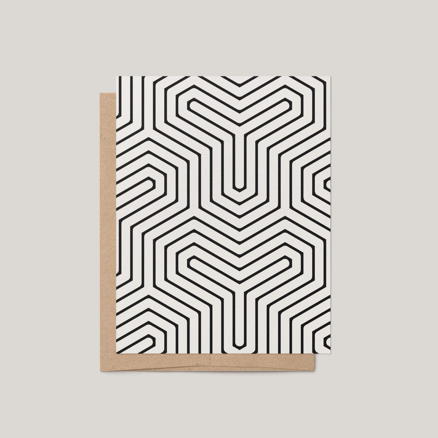 The Labyrinth Greeting Card - Blú Rose