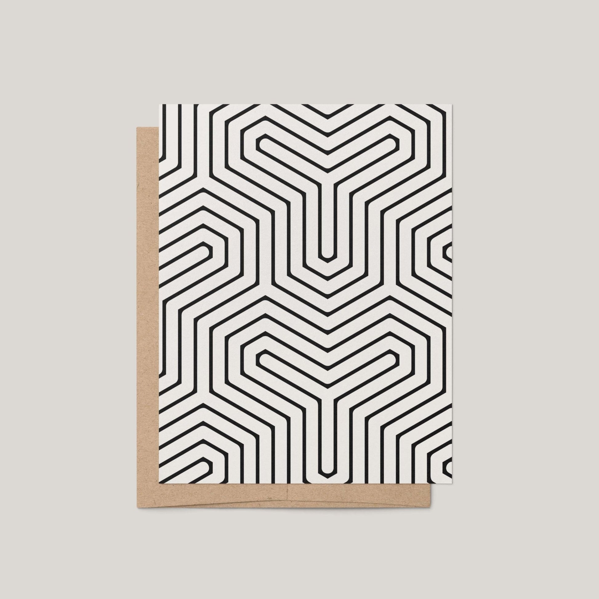 The Labyrinth Greeting Card - Blú Rose