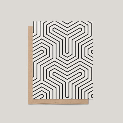 The Labyrinth Greeting Card - Blú Rose