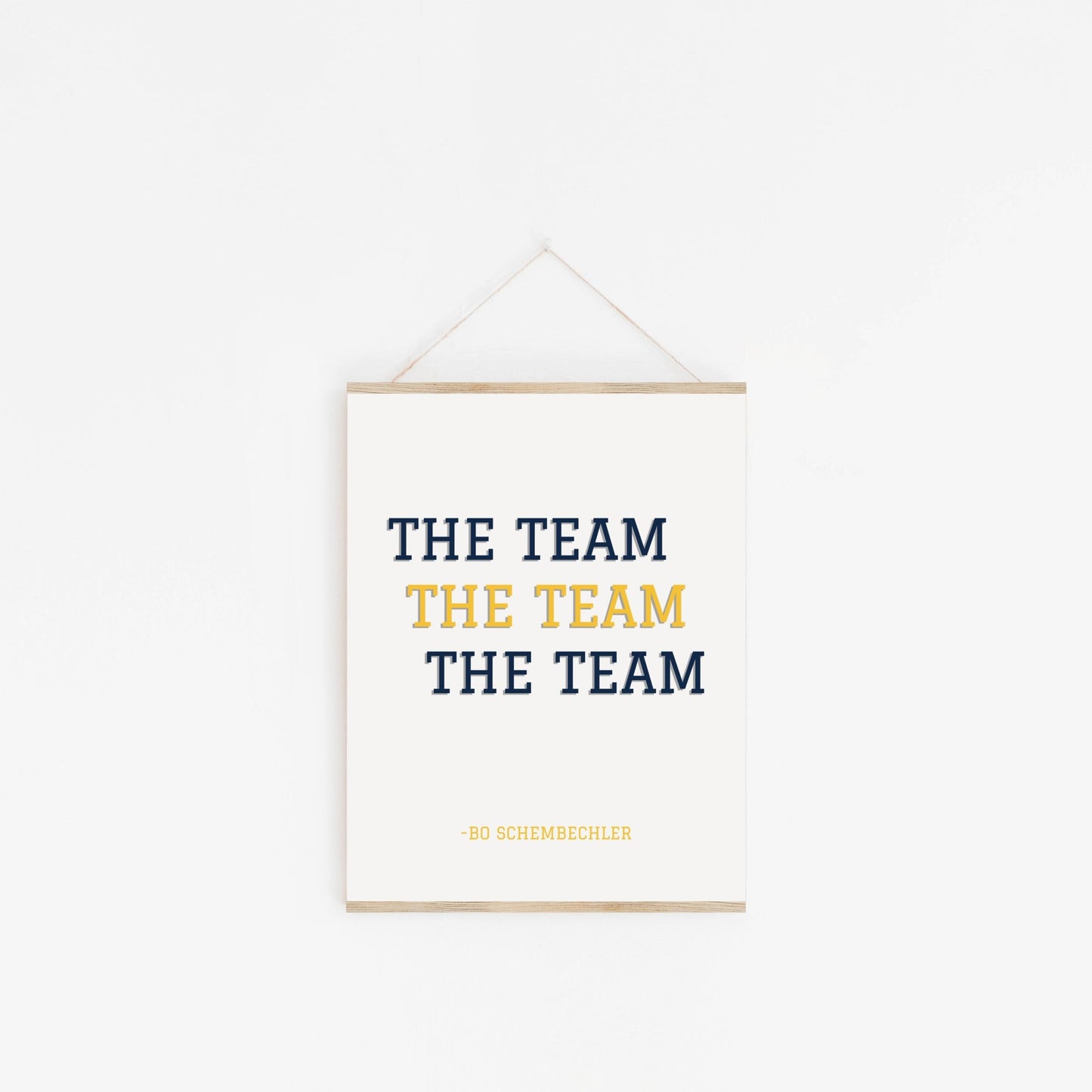 The Team The Team The Team Art Print - Blú Rose