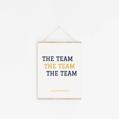 The Team The Team The Team Art Print - Blú Rose