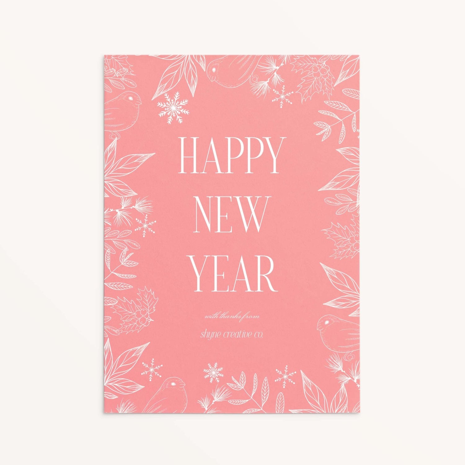 Winter Forest New Year Cards - Blú Rose