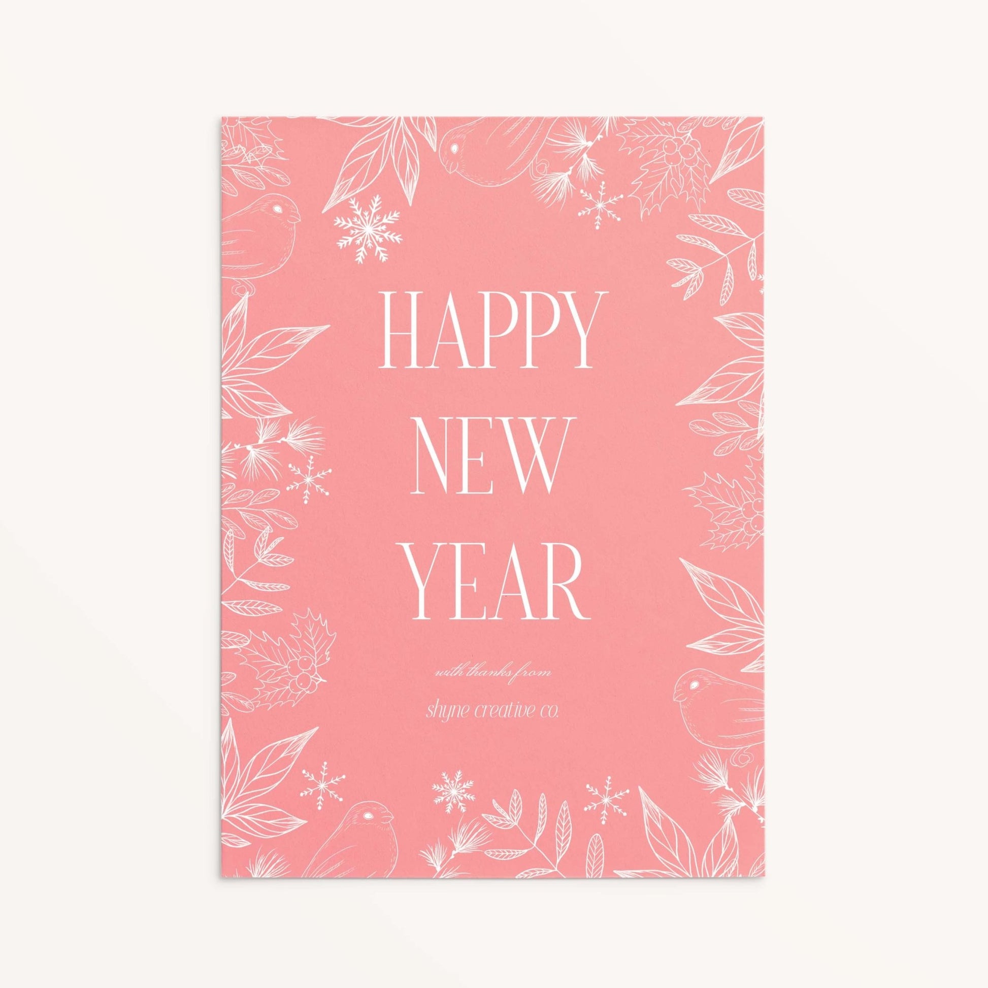 Winter Forest New Year Cards - Blú Rose