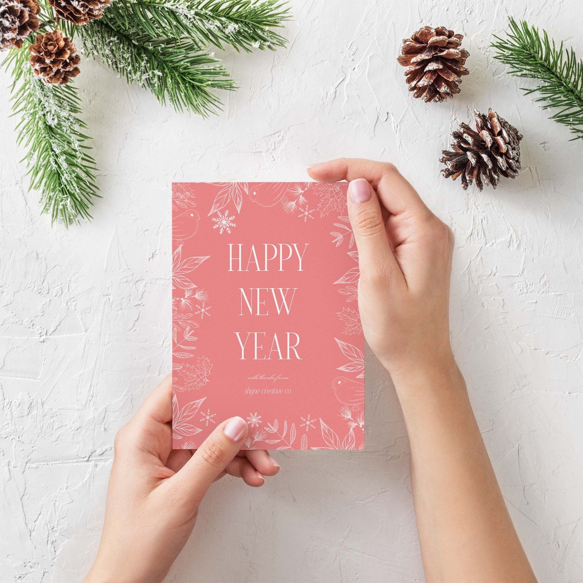 Winter Forest New Year Cards - Blú Rose