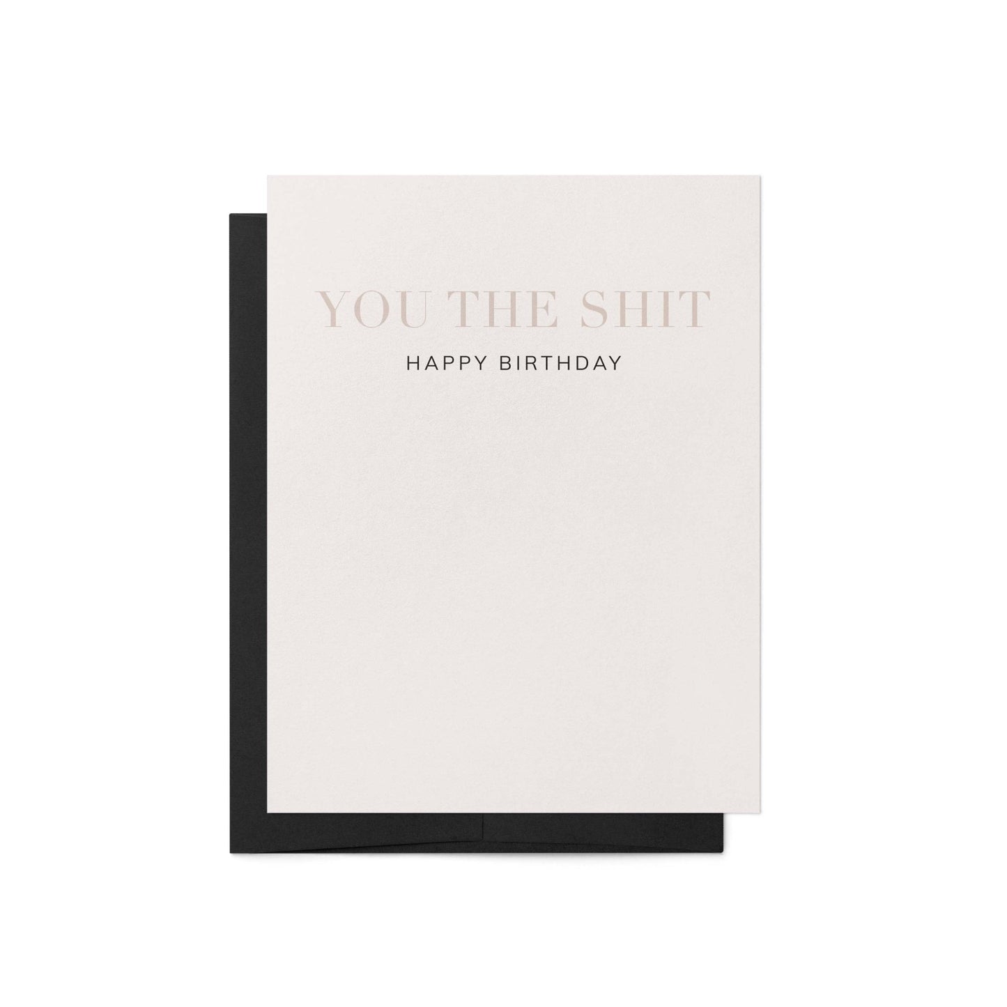 You the Shit Birthday Card - Blú Rose