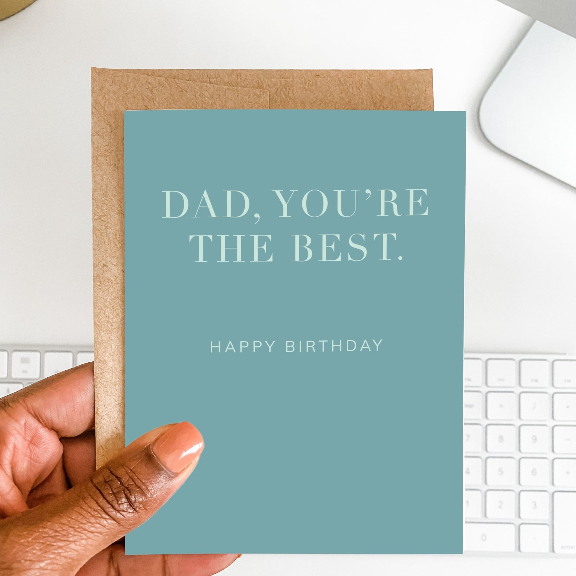 You're the Best Birthday Card - Blú Rose