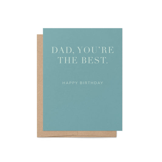 You're the Best Birthday Card - Blú Rose