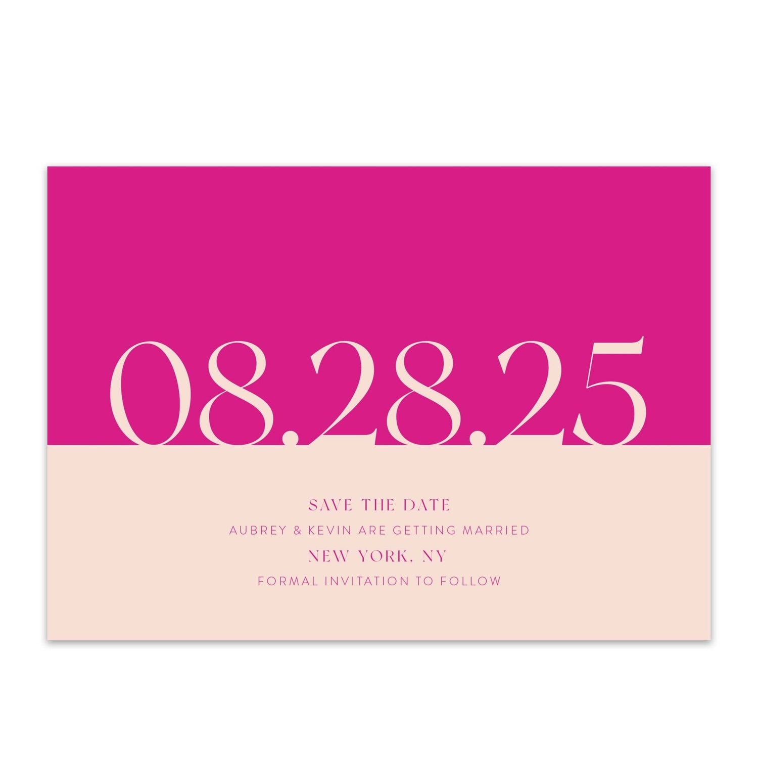 Aubrey Save the Dates - Blú Rose