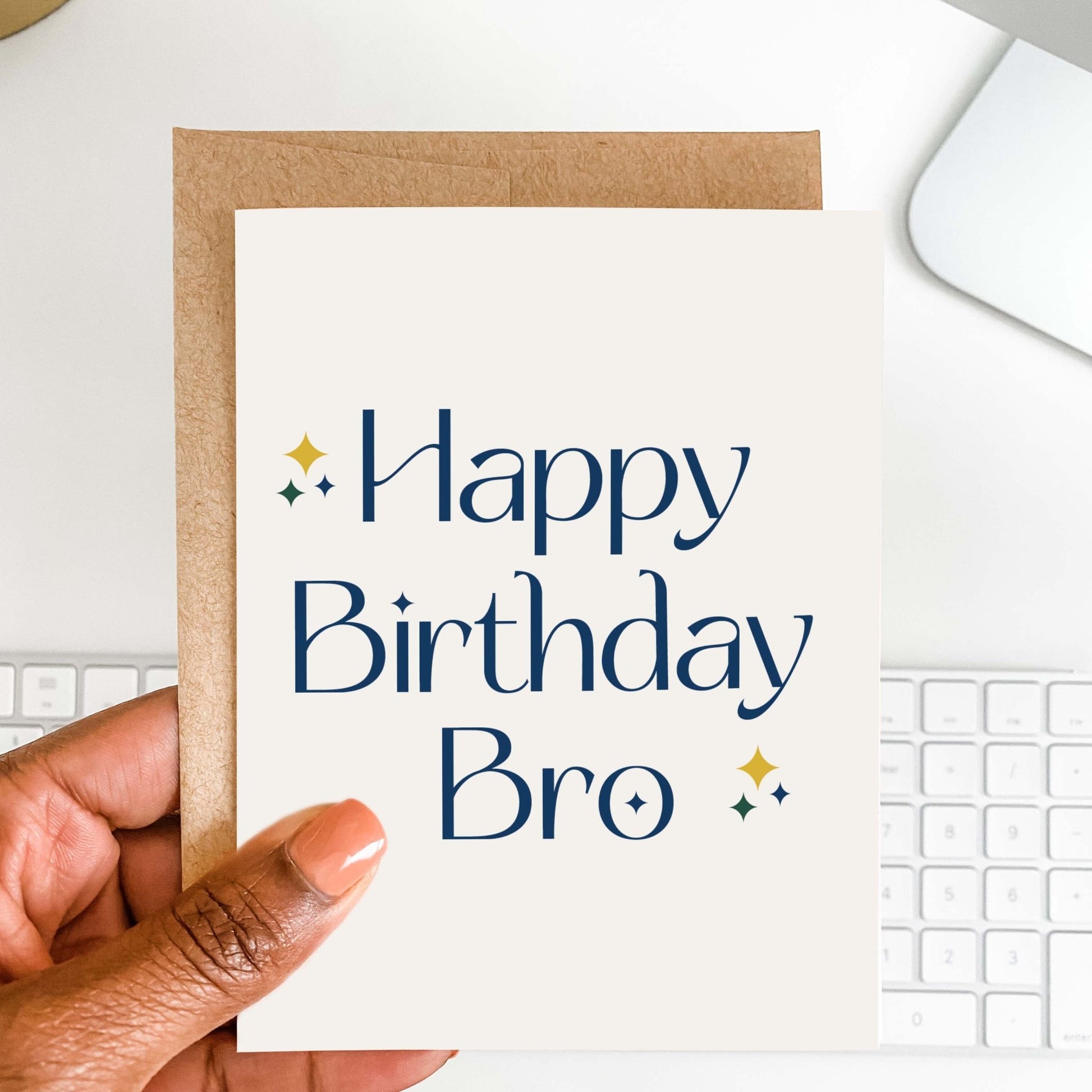 Birthday Bro Card - Blú Rose