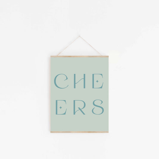 Cheers Art Print - Blú Rose