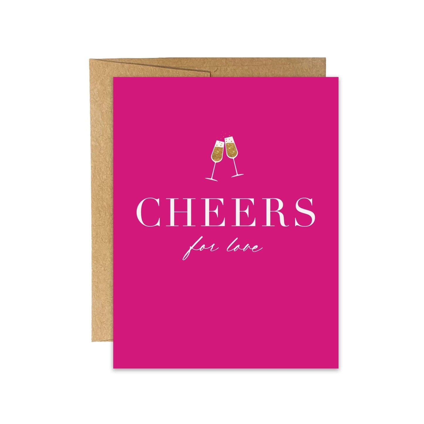 Cheers for Love Card - Blú Rose