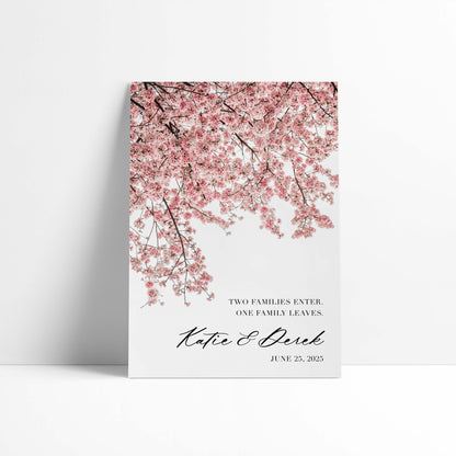 Cherry Blossom Welcome Sign - Blú Rose