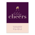 Color Block Cheers Holiday Cards - Blú Rose