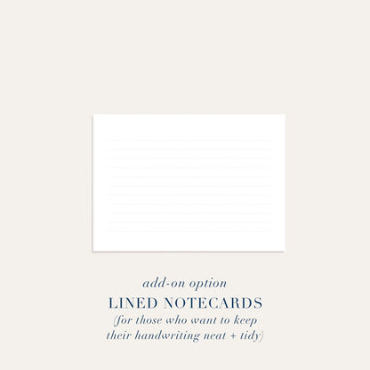 Custom Notecards | Add Your Logo - Blú Rose