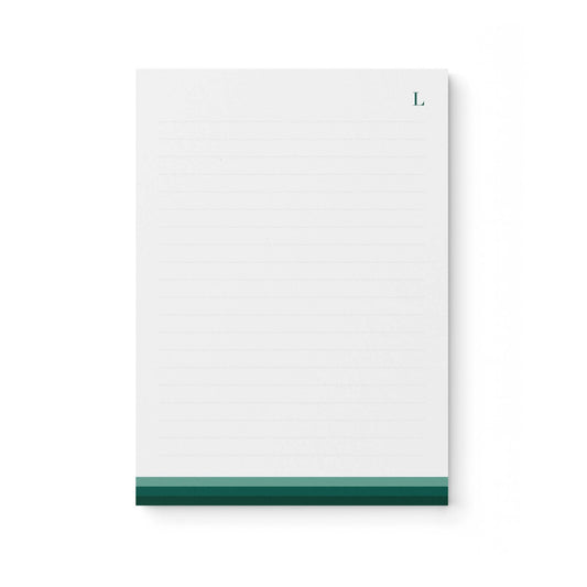 Elegant Green Notepad - Blú Rose