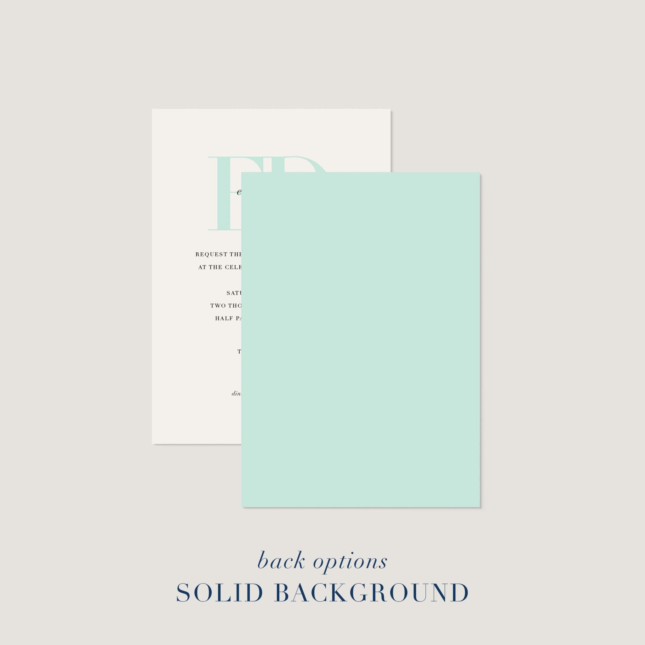 Emma Wedding Invitations - Blú Rose