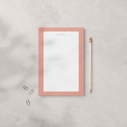 Fancy Arches Notepad - Blú Rose