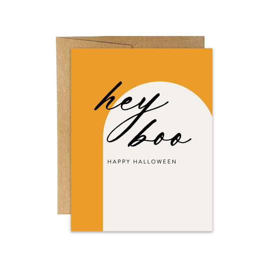 Hey Boo Halloween Card - Blú Rose