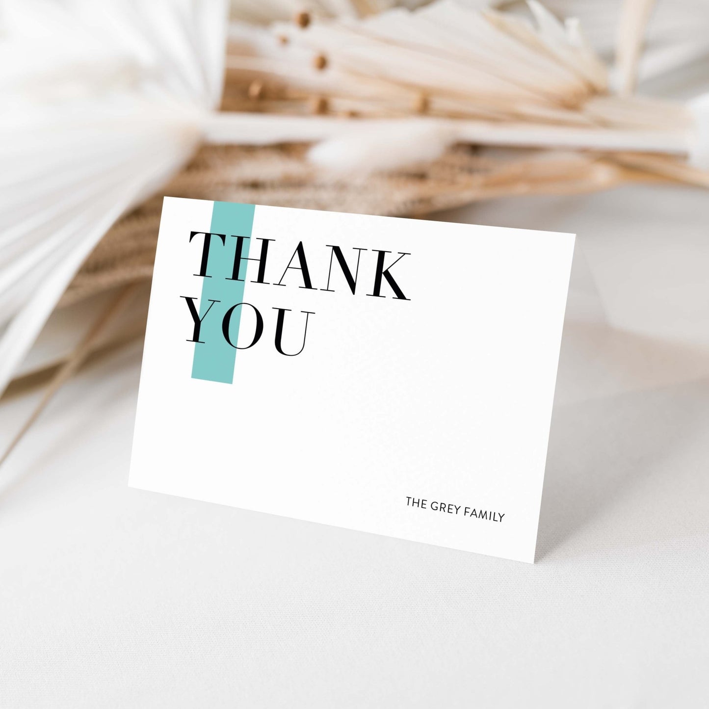 Highlight Thank You Card - Blú Rose