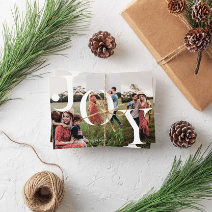 Joy Photo Holiday Cards - Blú Rose