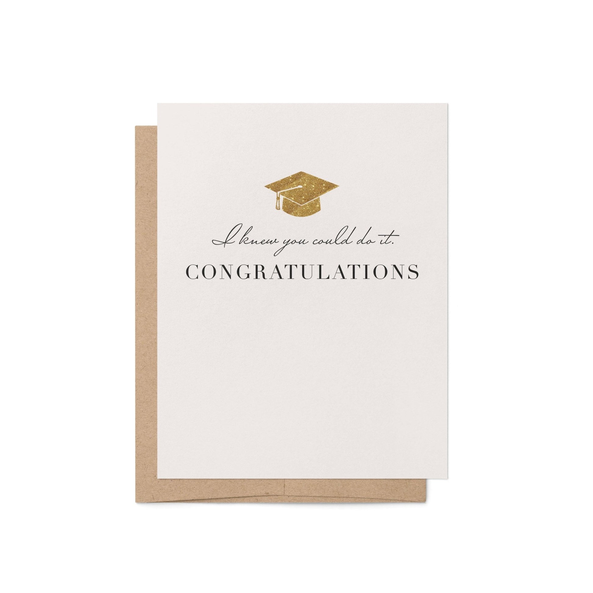 Knew You Could Do It Grad Card - Blú Rose