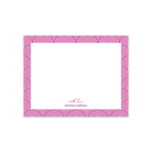 Lined Arches Notecards - Blú Rose