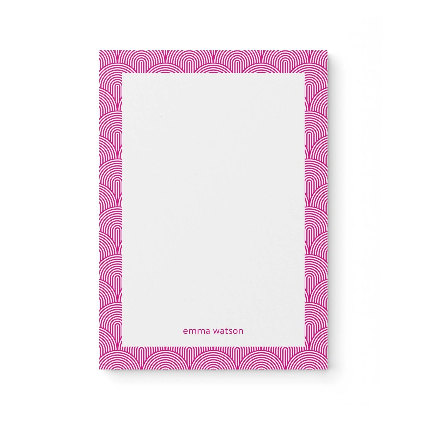 Lined Arches Notepad - Blú Rose